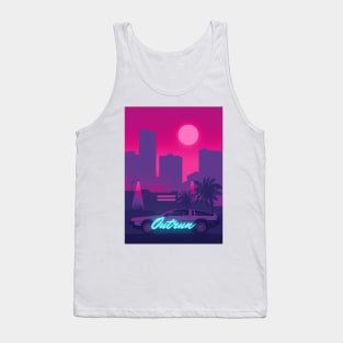 Outrun Night city Tank Top